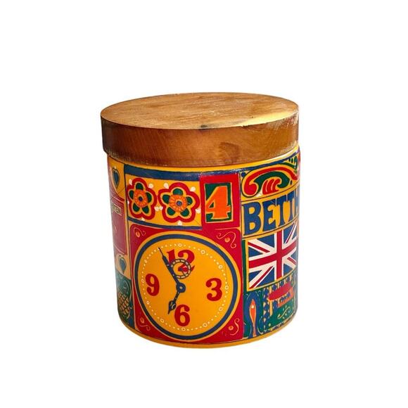 Vintage Schramberg Majolika “Betthupferl” Jar – 4” Retro German Pottery - Picture 1 of 4